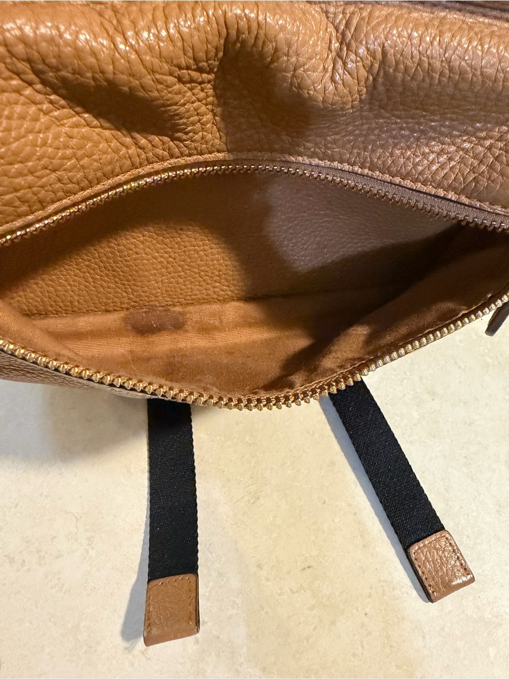 Coach Charlie Backpack Pebble in Leather F30550 Saddle Brown Size Med - Picture 12 of 12